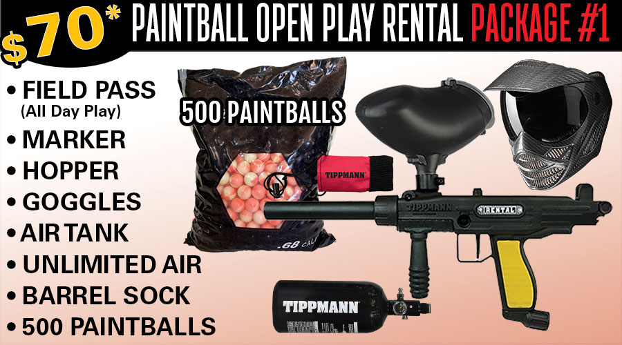 Paintball Open Play Package #1